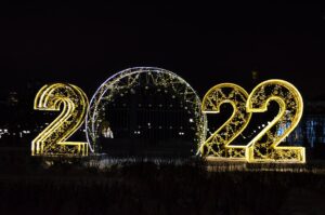 fireworks depicting 2022